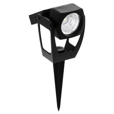 48719 Светильник на солнечной батарее, черный