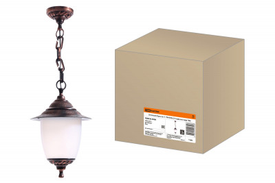 Светильник Прага Эл-11-70М 60 Вт Е27 подвесной медь TDM Electric, SQ0330-0509