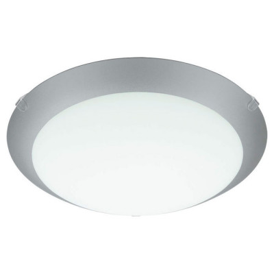 89248 Светильник настенно-потолочный MARS 1, 1х60W (E27), ?245, белый, серебристый