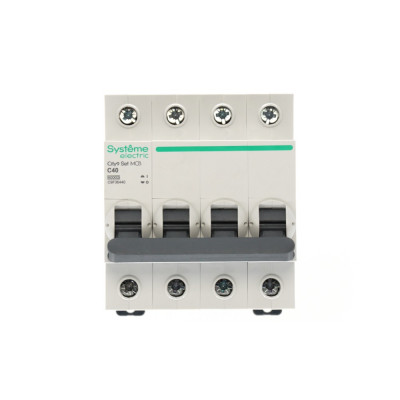 City9 Set Автоматический выключатель (АВ) С 40А 4P 6kA 400В, Systeme Electric, C9F36440