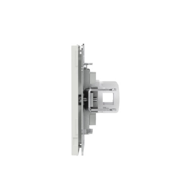 DKC KANT Компьютерная розетка RJ-45 без шторки, кат.6А двойная, белый песок, 7010674