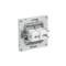 DKC KANT Компьютерная розетка RJ-45 без шторки, кат.6А двойная, белый песок, 7010674