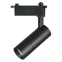 Lightstar 229147 Светильник для 1-фазного трека VOLTA LED COB 12W 1080LM 18-60G ЧЕРНЫЙ 4000K (в комплекте)