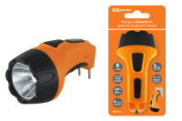 Фонарь «Комета 4» ручной аккумуляторный,  1Вт 1 светодиод, 0,5Ач 230В вилка, TDM Electric, SQ0350-0042