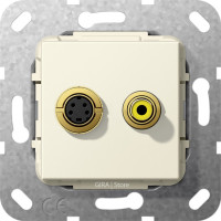 Разъем S видео, составн.