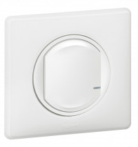 067721 - Celiane with NETATMO.Умный проводной выключатель с опцией светорегулирования 5-300 Вт 230В.Цвет Белый