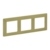Legrand Valena LIFE.Рамка "Лайм".3-постовая универсальная, 754083 Legrand Valena LIFE.Рамка "Лайм".3-постовая универсальная, 754083