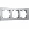 Werkel W0031706/ Рамка на 3 поста Aluminium (алюминий), a050950