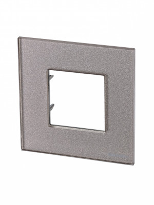 ABB NIE Zenit Стекло Брызги шампанского Рамка 1-я 2 мод