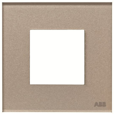 ABB NIE Zenit Стекло Брызги шампанского Рамка 1-я 2 мод