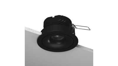 Корпус светильника COMBO10-BL IP20 потолочн. встраив. наклон. черн. SWG PRO 00-00003956