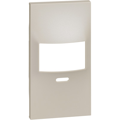 KM17SL Bticino LIVING NOW. Лицевая панель для датчика движения 2 модуля.Цвет Песочный., KM17SL