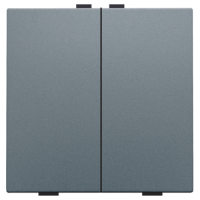 Niko Home Control Свинцово-серый Кнопка двойная, 220-51002