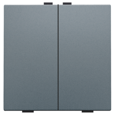 Niko Home Control Свинцово-серый Кнопка двойная, 220-51002