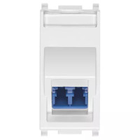 Vimar Оптический разъём моно 9/125 LC, белый, 14350.LC