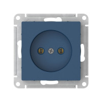 ATN001141S - ATLASDESIGN РОЗЕТКА без заземления без шторок, 16А, мех., быстрозажим. клем., АКВАМАРИН, Systeme Electric ATN001141S - ATLASDESIGN РОЗЕТКА без заземления без шторок, 16А, мех., быстрозажим. клем., АКВАМАРИН, Systeme Electric
