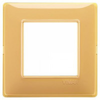Vimar Накладка для 2 модулей рефлекс "янтарь", 14642.43