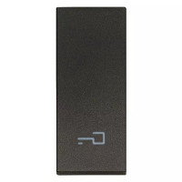 Vimar Клавиша 1M выровненная с символом ключ черная, 31000.PG