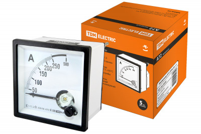 Амперметр А72   250А/5А-1.5 TDM Electric, SQ1102-0058