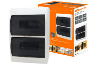 Бокс ЩРН-П-24модуля навесной пластик IP41 TDM Electric, SQ0901-0006