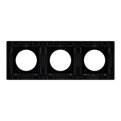 043872 - Рамка алюминиевая FRM-PRESTO-ALR-3-BK (Arlight, -)