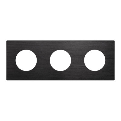 043872 - Рамка алюминиевая FRM-PRESTO-ALR-3-BK (Arlight, -)