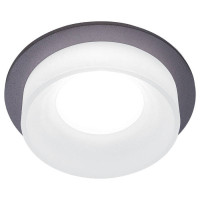 Светильник потолочный встраиваемый, MR16 G5.3, черный DL2911, Feron 41136