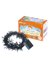 Гирлянда новогодняя, МГ 300, 220 В, многоцветная, 15 м, 8 режимов TDM Electric, SQ0361-0007 Гирлянда новогодняя, МГ 300, 220 В, многоцветная, 15 м, 8 режимов TDM Electric, SQ0361-0007