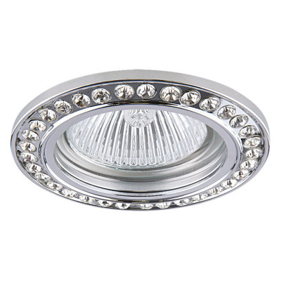 Lightstar 011914 Светильник MIRIADE MR16/HP16 ХРОМ (в комплекте)