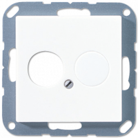 Крышка для 2-х гнезд; белая, A562WW Крышка для 2-х гнезд; белая, A562WW