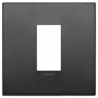 Vimar Накладка CLASSIC на 1 модуль графит матовый, 19641.01