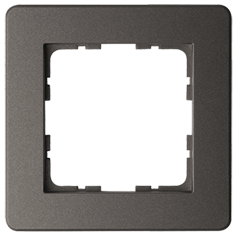 Рамка G-Flex 1-постовая, цвет Мокко, G1101Z, Jasmart Electric