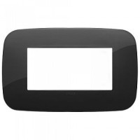 19684.81 - Vimar Накладка ROUND на 4 модуля черная