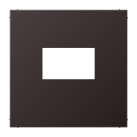 Плата для USB-зарядных устройств без видимого винта; металл; дарк, AL1969USBD Плата для USB-зарядных устройств без видимого винта; металл; дарк, AL1969USBD