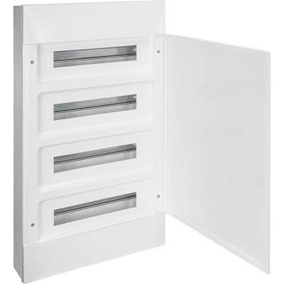 Legrand Practibox S Пластиковый щиток Навесной 4X18 Белая дверь, 137609