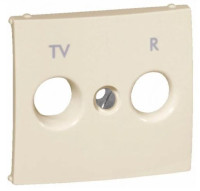 Legrand Лицевая панель для розеток TV-R сторонних производителей - Legrand Valena - слоновая кость, 774342