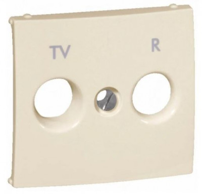 Legrand Лицевая панель для розеток TV-R сторонних производителей - Legrand Valena - слоновая кость, 774342