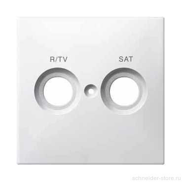 SD Накладка R/TV+SAT, полярно-бел.
