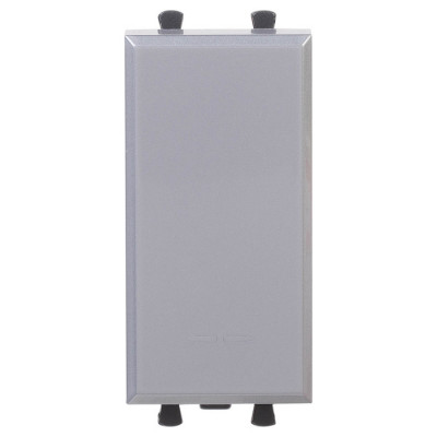 4404111 - ДКС Переключатель модульный, "Avanti", "Закаленная сталь", 1 модуль