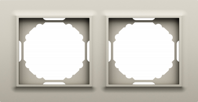 Donel A07 Wave матовый кашемир рамка 2-я, серия DB, DEW21235