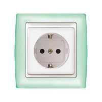 Simon 82615-30 S82 Рамка 1-ная для 26550-,26526-,75431-,75432-,75464-,75528-39, светящаяся