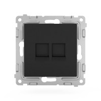 Розетка компьютерная 2-м СП Pixel RJ45 кат.5E механизм карбон TOKOV ELECTRIC TKE-PX-RC2-C14 Розетка компьютерная 2-м СП Pixel RJ45 кат.5E механизм карбон TOKOV ELECTRIC TKE-PX-RC2-C14