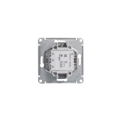 GLOSSA 3-клавишный ВЫКЛЮЧАТЕЛЬ, сх.1+1+1, 10АХ, механизм, БЕЛЫЙ