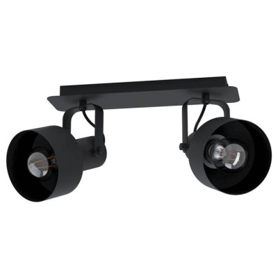 99518 Спот CASIBARE, 2x28W, E27, L335, H175, A180, сталь, черный