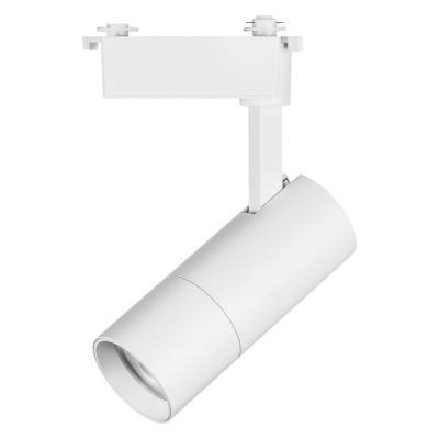 Lightstar 229236 Светильник для 1-фазного трека VOLTA LED COB 20W 1800LM 18-60G БЕЛЫЙ 3000K (в комплекте)