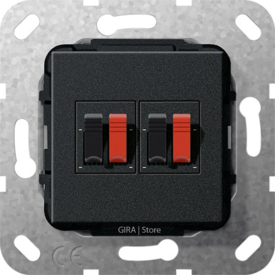 569310 Gira Разъем динамиков 2 местный