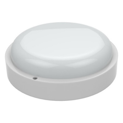 Св-к светодиодный Gauss LITE IP65 D160*53 15W 1100lm 4000K 200-240V ЖКХ круглый 1/40, 126418215