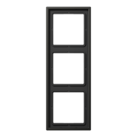 Рамка для вертикальной и горизонтальной установки, 3 поста; металл; антрацит; Aluminium, AL2983AN Рамка для вертикальной и горизонтальной установки, 3 поста; металл; антрацит; Aluminium, AL2983AN