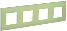 SKANDY Рамка 4-мест. SK-F04M мятн. IEK, SK-M42-K06