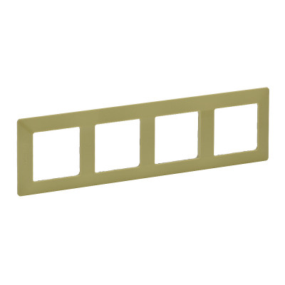Legrand Valena LIFE.Рамка "Лайм".4-постовая универсальная, 754084